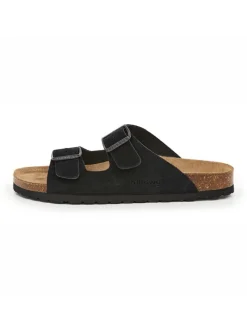 Leder-Pantoletten in Schwarz>billowy Online