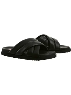 Högl Clogs & Pantoletten^Leder-Pantoletten in Schwarz