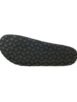 Leder-Pantoletten in Schwarz><noscript><img width=