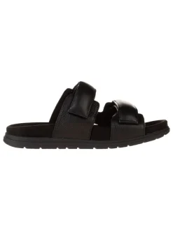 Leder-Pantoletten in Schwarz>WODEN Discount
