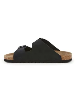 Leder-Pantoletten in Schwarz>billowy Online