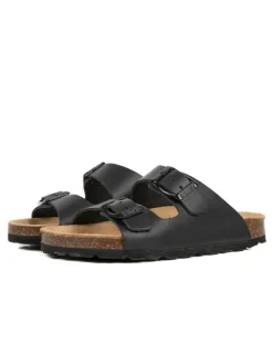 BABUNKERS Family Clogs & Pantoletten·Pantoletten^Leder-Pantoletten in Schwarz