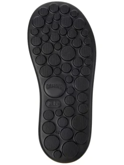 Camper Hausschuhe|Sandalen & Pantoletten^Leder-Pantoletten in Schwarz