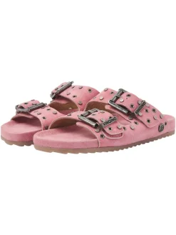 Vingino Clogs & Pantoletten·Pantoletten^Leder-Pantoletten "Lizza" in Rosa