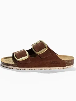 BACKSUN Clogs & Pantoletten^Leder-Pantoletten 