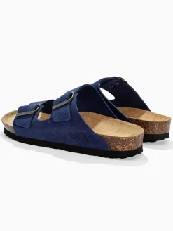 Leder-Pantoletten 