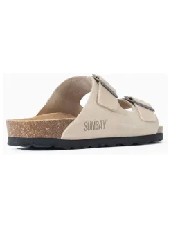 Sunbay Clogs & Pantoletten^Leder-Pantoletten 