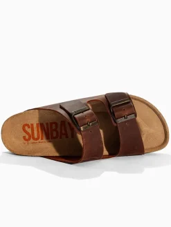 Sunbay Clogs & Pantoletten^Leder-Pantoletten 