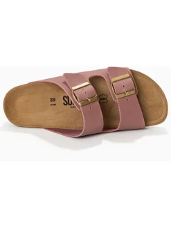 Sunbay Clogs & Pantoletten^Leder-Pantoletten 