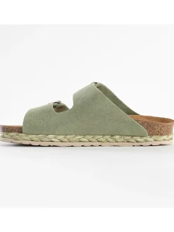 Sunbay Clogs & Pantoletten^Leder-Pantoletten 