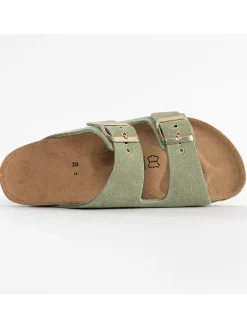 Sunbay Clogs & Pantoletten^Leder-Pantoletten 