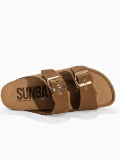 Sunbay Clogs & Pantoletten^Leder-Pantoletten 