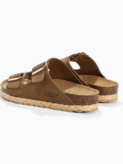 Sunbay Clogs & Pantoletten^Leder-Pantoletten 