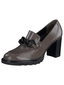 Leder-Pumps in Braun/ Schwarz>Paul Green Best
