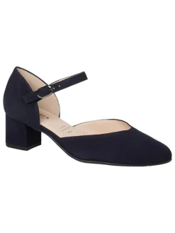 Leder-Pumps "Capri" in Dunkelblau>HASSIA