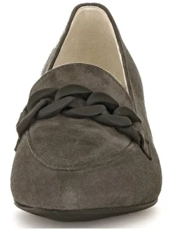 Leder-Pumps in Anthrazit><noscript><img width=