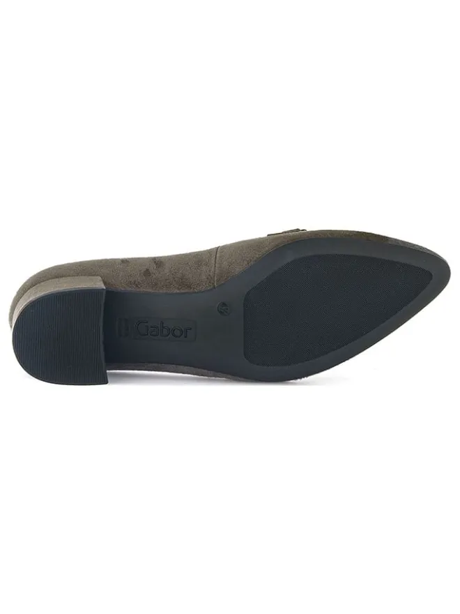 Leder-Pumps in Anthrazit>Gabor Sale