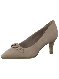 Tamaris Pumps^Leder-Pumps in Beige