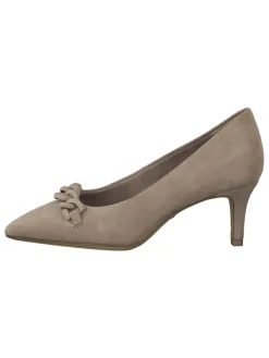 Tamaris Pumps^Leder-Pumps in Beige