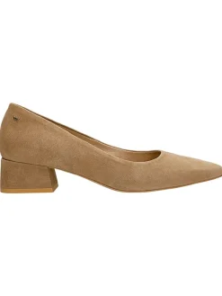 Leder-Pumps in Beige>Wojas Discount