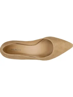 Leder-Pumps in Beige><noscript><img width=