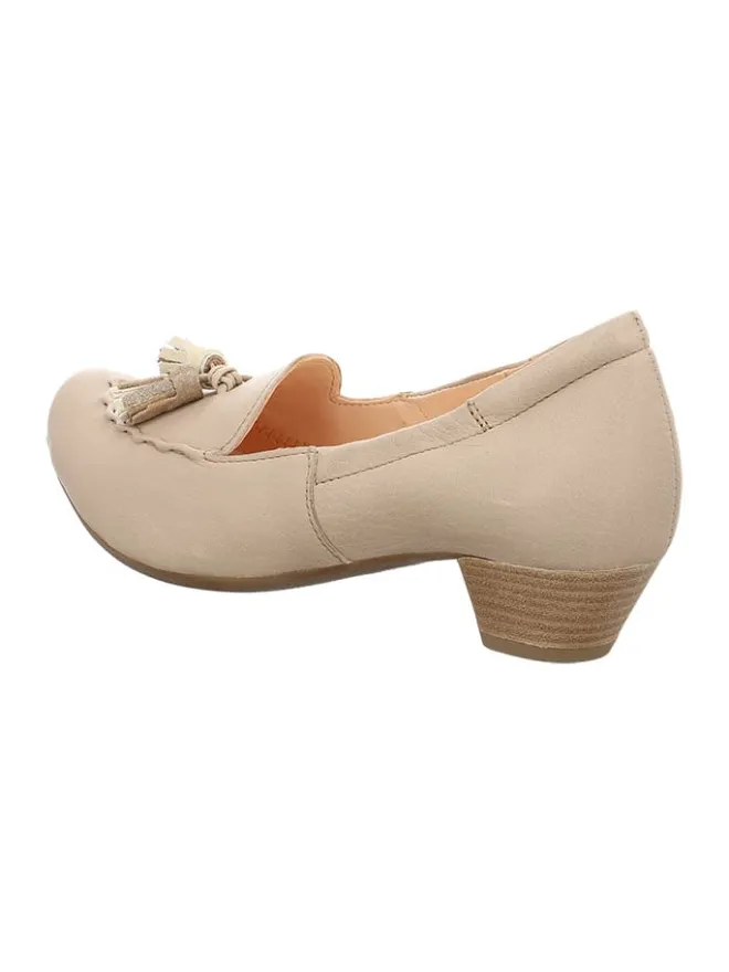 Leder-Pumps in Beige>Think! Best