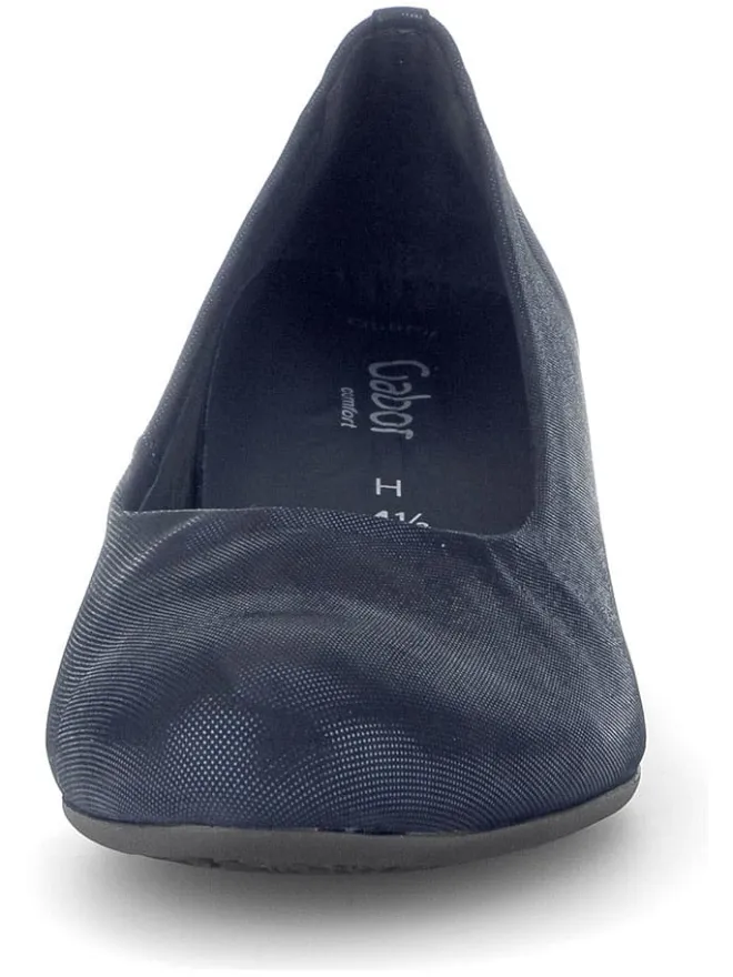Leder-Pumps in Dunkelblau>Gabor Discount