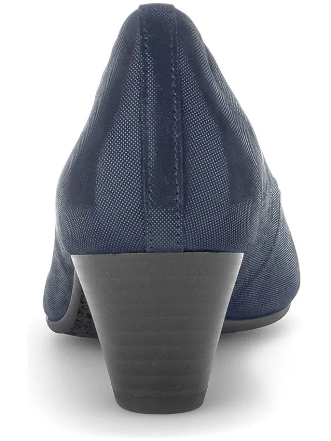 Leder-Pumps in Dunkelblau>Gabor Discount