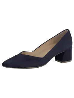 Paul Green Pumps^Leder-Pumps in Dunkelblau
