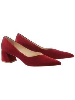 Högl Pumps^Leder-Pumps in Rot