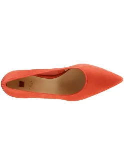 Leder-Pumps in Rot><noscript><img width=