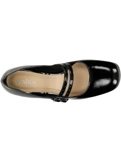 Wojas Pumps^Leder-Pumps in Schwarz