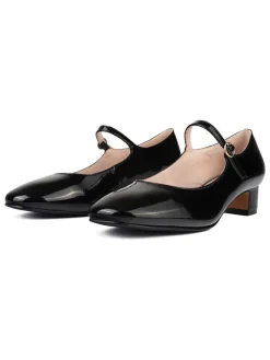 loft37 Pumps^Leder-Pumps in Schwarz