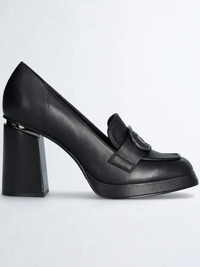 Leder-Pumps in Schwarz>Liu Jo Sale