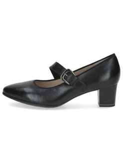 Leder-Pumps in Schwarz>Caprice