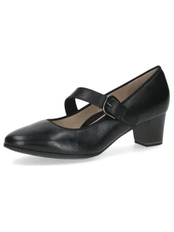 Leder-Pumps in Schwarz>Caprice