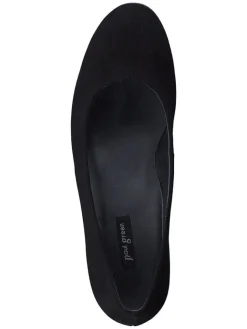 Leder-Pumps in Schwarz><noscript><img width=