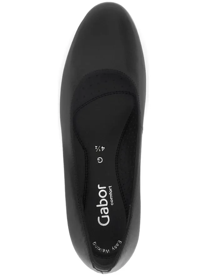 Gabor Pumps^Leder-Pumps in Schwarz