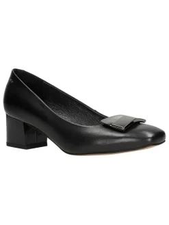 Wojas Pumps^Leder-Pumps in Schwarz