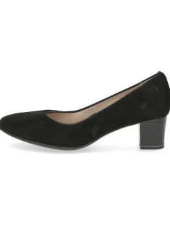 Leder-Pumps in Schwarz>Caprice Discount