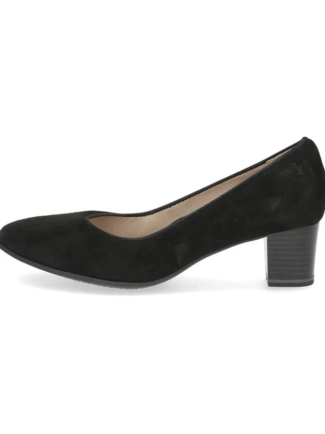 Leder-Pumps in Schwarz>Caprice Discount