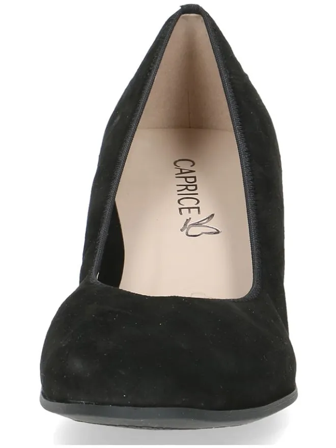 Leder-Pumps in Schwarz>Caprice Discount
