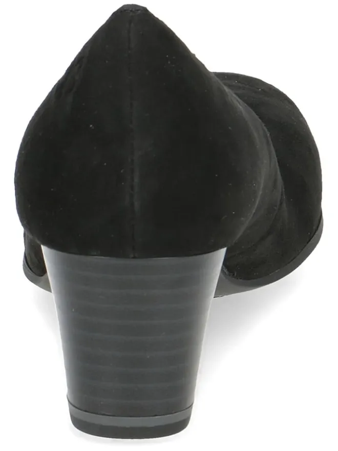 Leder-Pumps in Schwarz>Caprice Discount