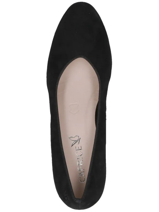 Leder-Pumps in Schwarz>Caprice Discount