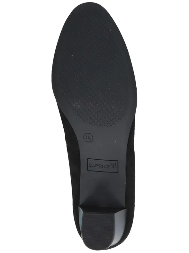 Leder-Pumps in Schwarz>Caprice Discount