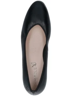 Leder-Pumps in Schwarz><noscript><img width=