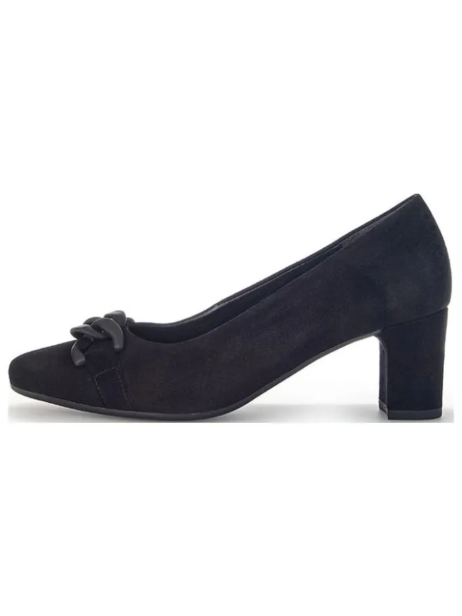 Leder-Pumps in Schwarz>Gabor Sale