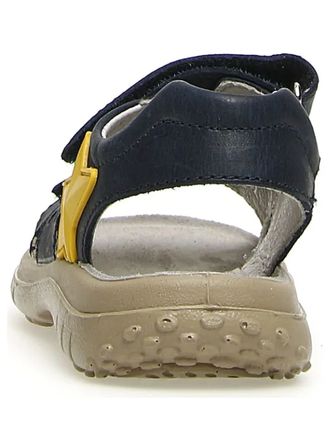 Leder-Sandalen "5675" in Dunkelblau>Naturino Hot