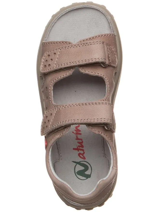 Leder-Sandalen "5675" in Hellbraun>Naturino Sale