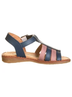 El Naturalista Sandalen^Leder-Sandalen "Atenas" in Dunkelblau/ Hellbraun